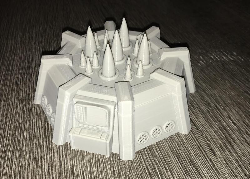 Wargaming compatible - missile base