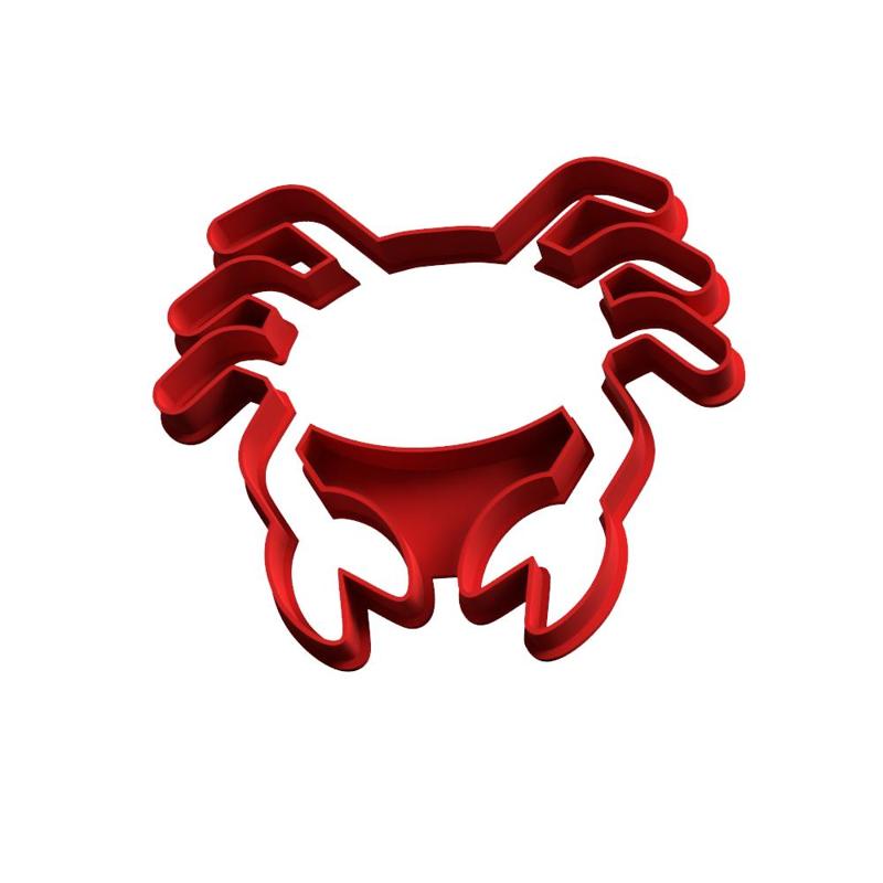 crab cutting cookie cutter mod 2