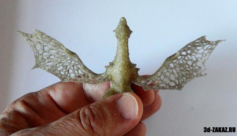 Baby dragon in stile Voronoi