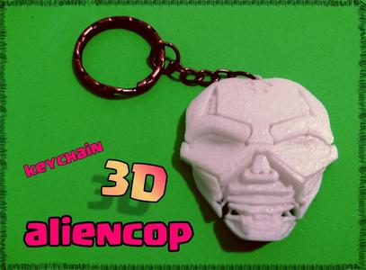 keychain aliencop