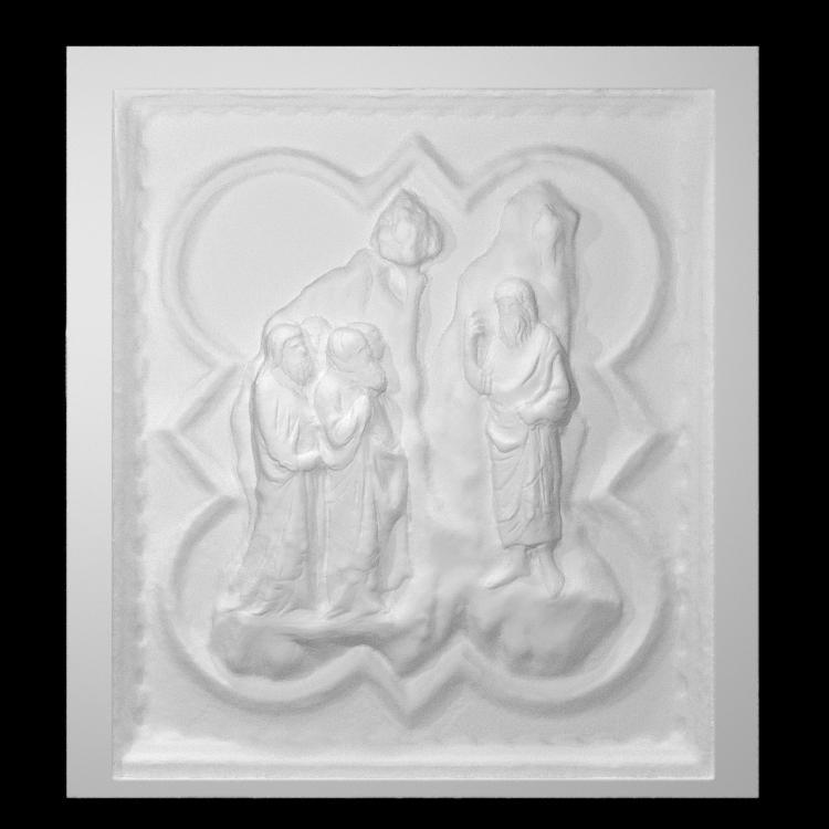 John the Baptist Preaching in a Desert