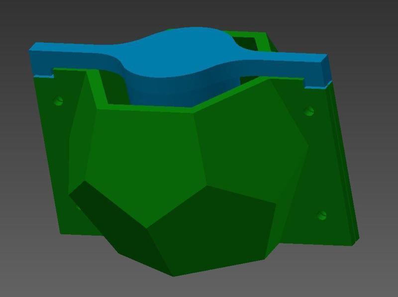 Geometric Pot Die Mold