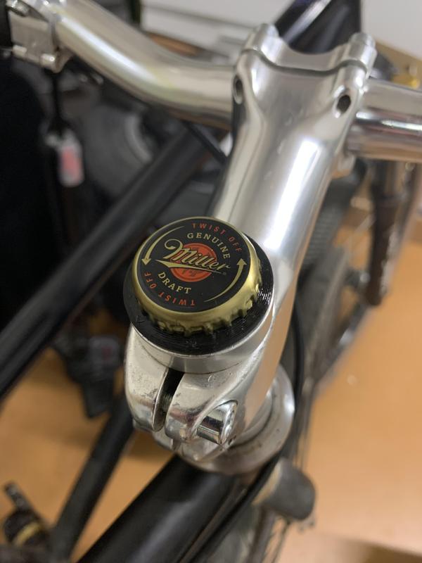 Beer cap bicycle top cap stem cover for bike MTB 1 1/8