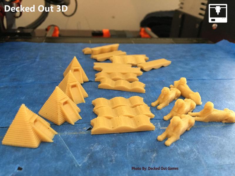 Egyptian Egypt Theme Player Set / Settlers of Catan