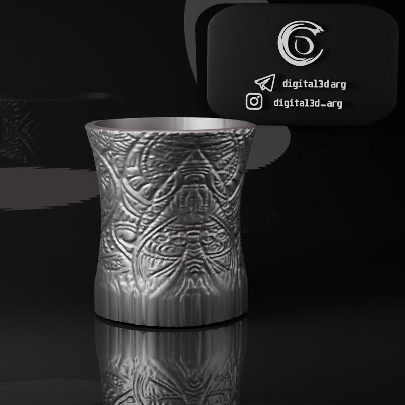 MATTE MANDALA METALLIC STYLE 19