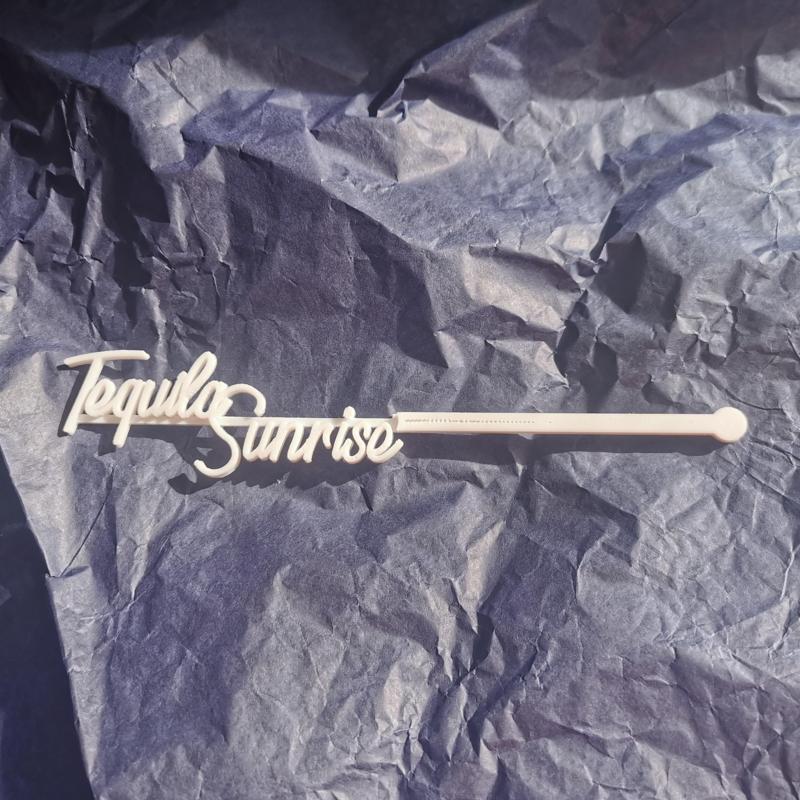 Long Drink Stirrers with Cocktail Names