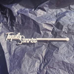 Long Drink Stirrers with Cocktail Names