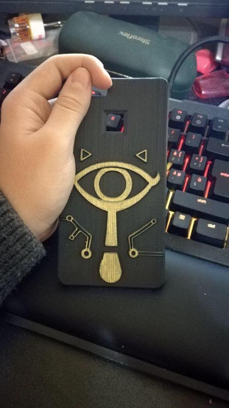 Sheikah P9 Lite case Zelda Breath Of The Wild
