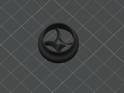 Coral holder for LPS corals