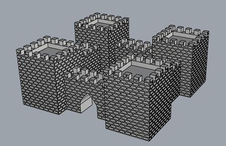 Simple castle