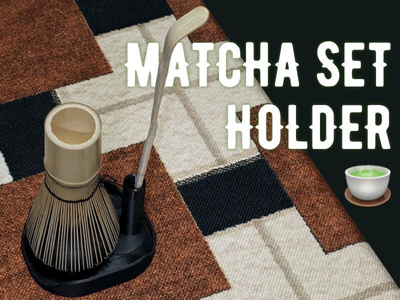 Matcha Whisk and Spoon Holder