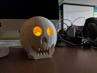Illuminated Skull - Design Challenge