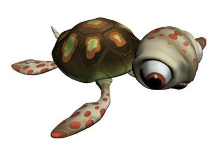 Baby Tortoise Cartoon