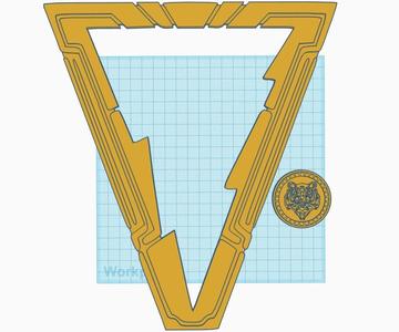 Shazam Movie Emblem and cape clip