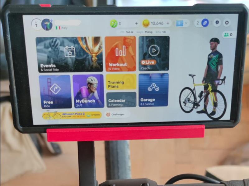 Big Phone Holder for bike (indoor only)