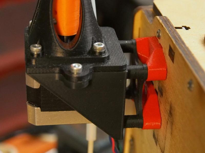 Flex3Drive to Ultimaker Original motor mount slots adapter (inofficial)