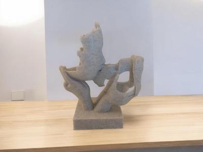 lovers in kiss