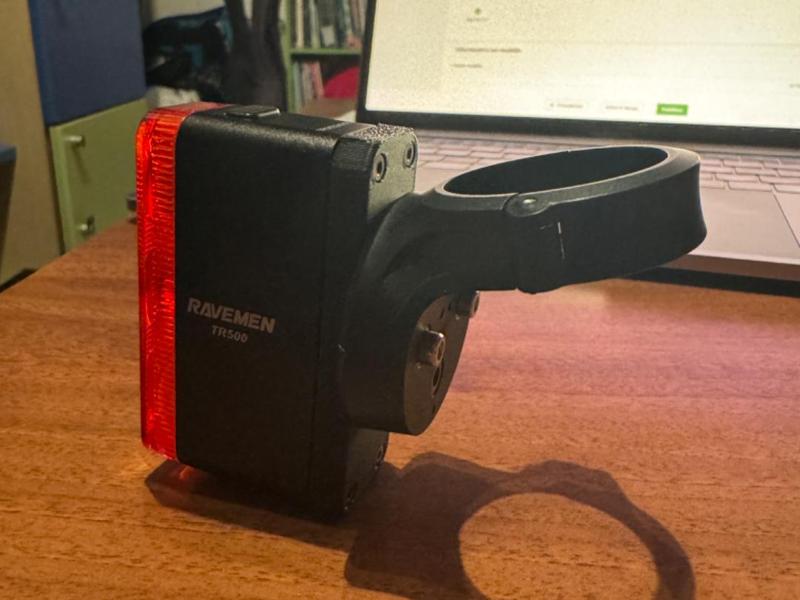 Ravemen TR500 to Garmin mount