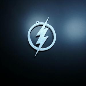 The Flash Logo Keychain