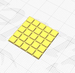 1/18 scale workshop floor tiles