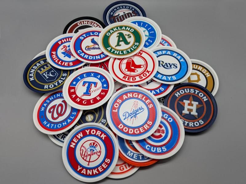 Stackable Coasters - All 30 MLB Teams