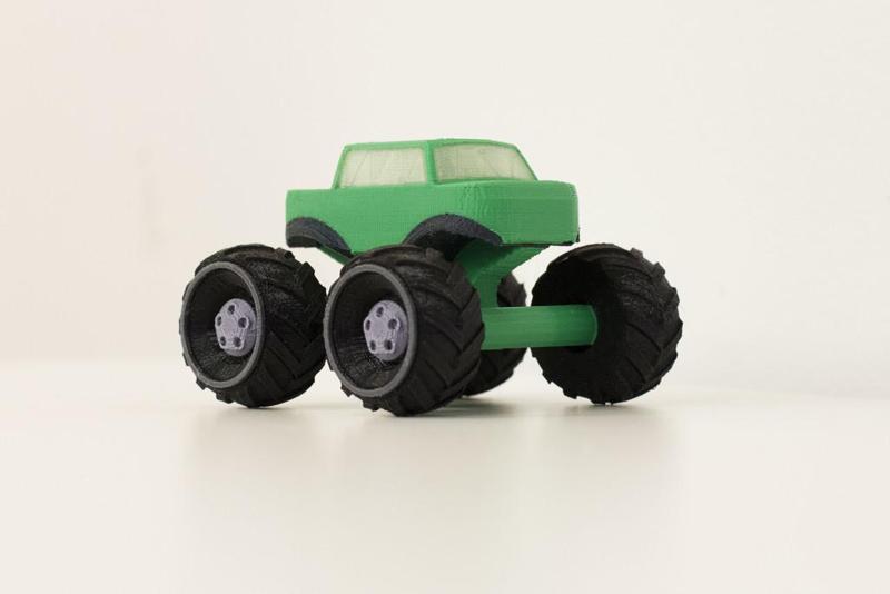 Multi-color Mini Monster Truck