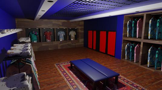 Clothing Store interior