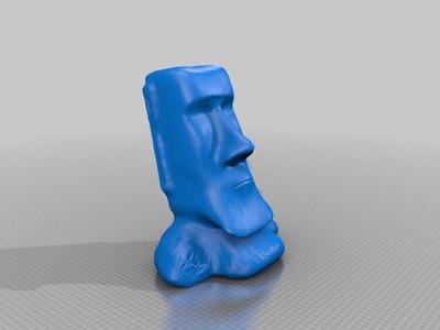 Moai Offer you a tissue