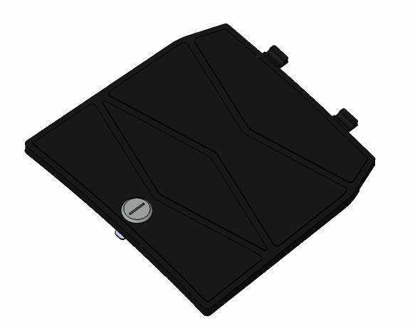 Rear handle compartment cover XTZ 750