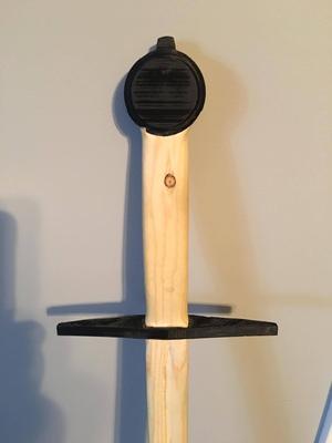Modular Sword System: Basic cross guard and Pommel