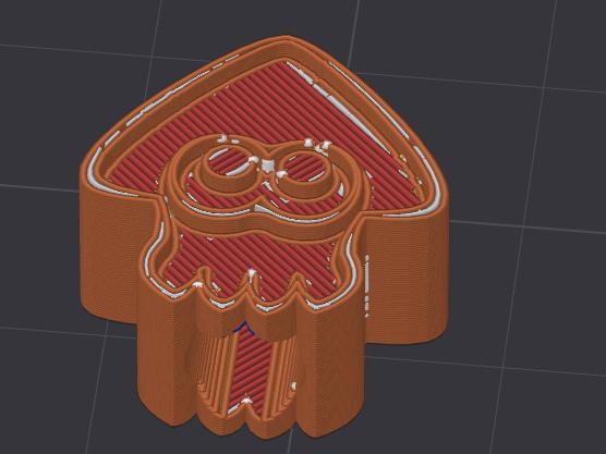 Splatoon squid beads