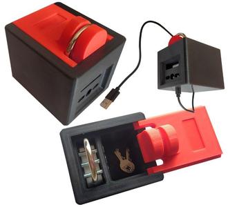 Time locking safe (chest) for keys or cell phones