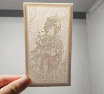Genshin Impact Venti Lithophane