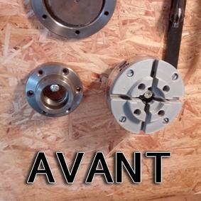 MANDRIN SUPPORT 1x8 TPI + M33x3,5