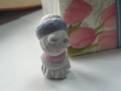 The cute and abstract little girl (chess piece version)