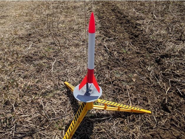 Alpha 3D Model Rocket