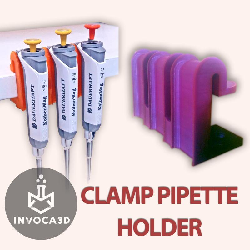 Clamp Mounted Pipette Holder - Laboratory - Science