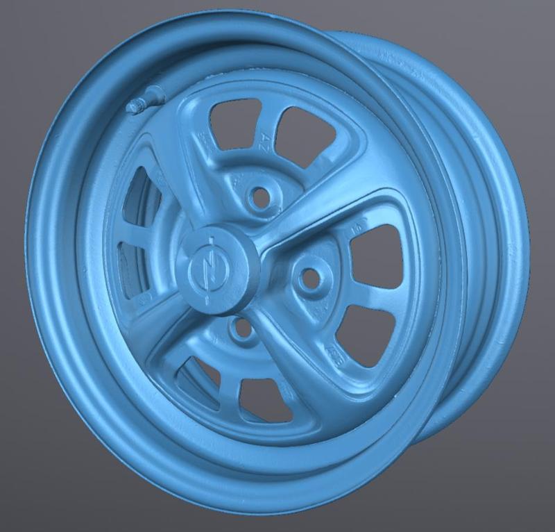 Opel Manta Kadett Record R13 Rim 3d Scan