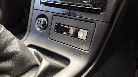 Nissan Skyline R33 HKS ECV-S boost controller mount