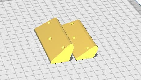 Incut crimps climbing holds