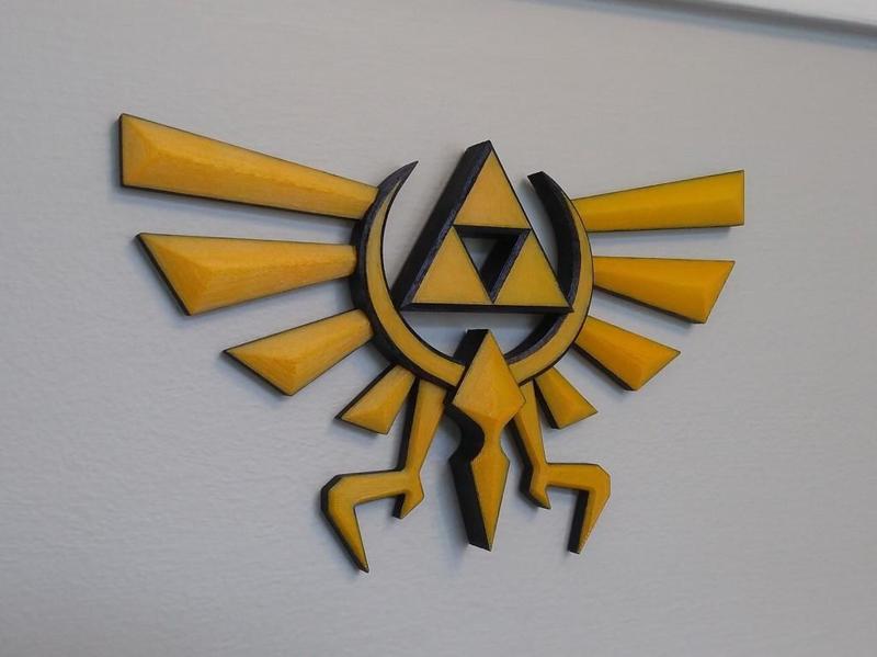 Hyrule Triforce Wingcrest - Legend of Zelda
