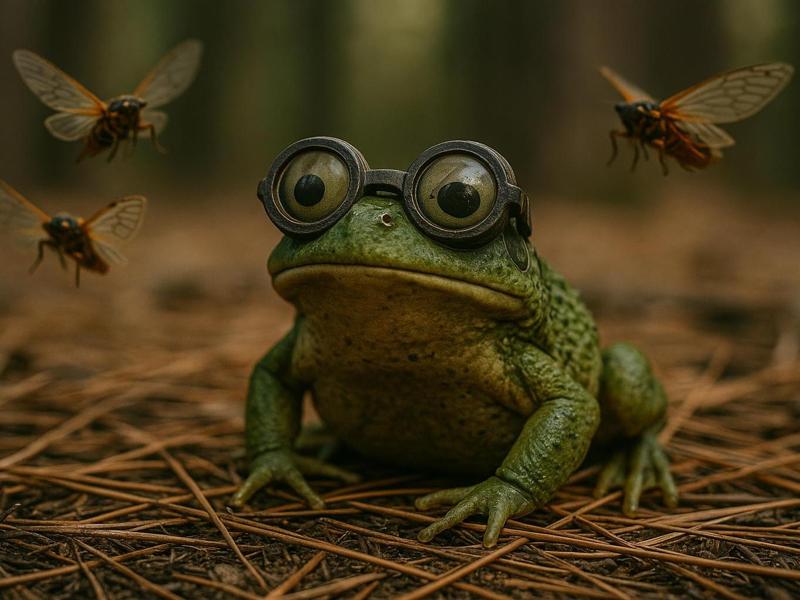 Blip - the Time-Traveling Toad