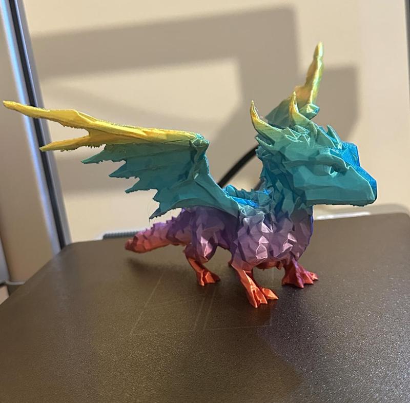 Crystal dragon