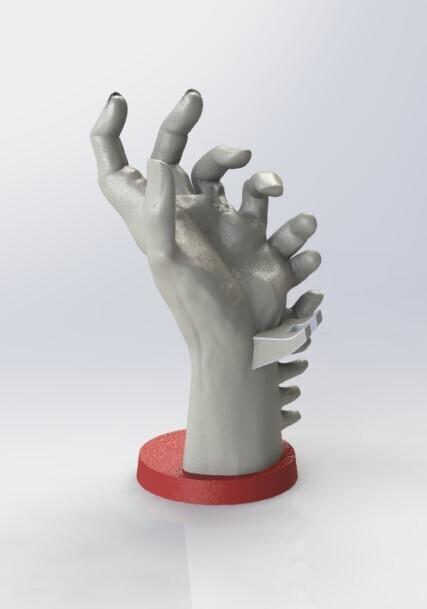 CELL PHONE HOLDER LOS MANOS - EL ETERNAUTA