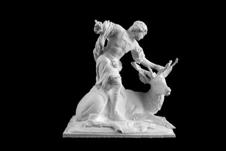 Meleager Killing a Deer at The Louvre, Paris