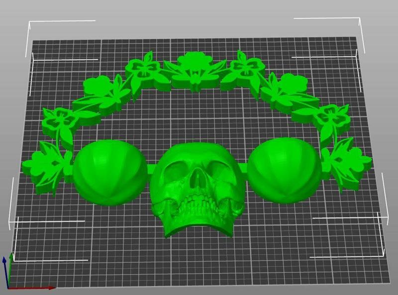 "Hanging Planter: A macabre yet elegant centerpiece for your flora"