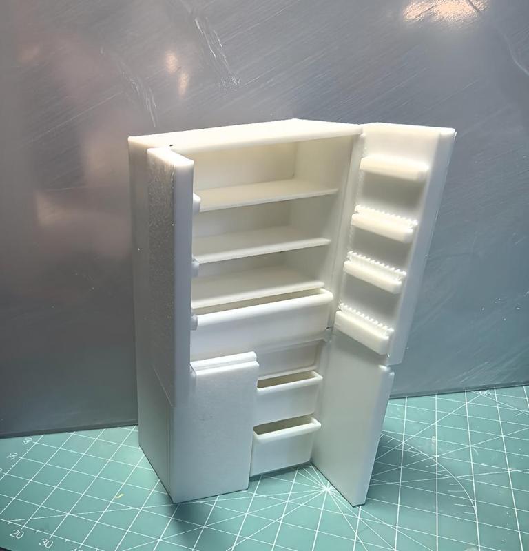 Articulated Miniature Refrigerator Fridge Magnet