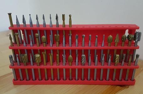 Dremel bit holder