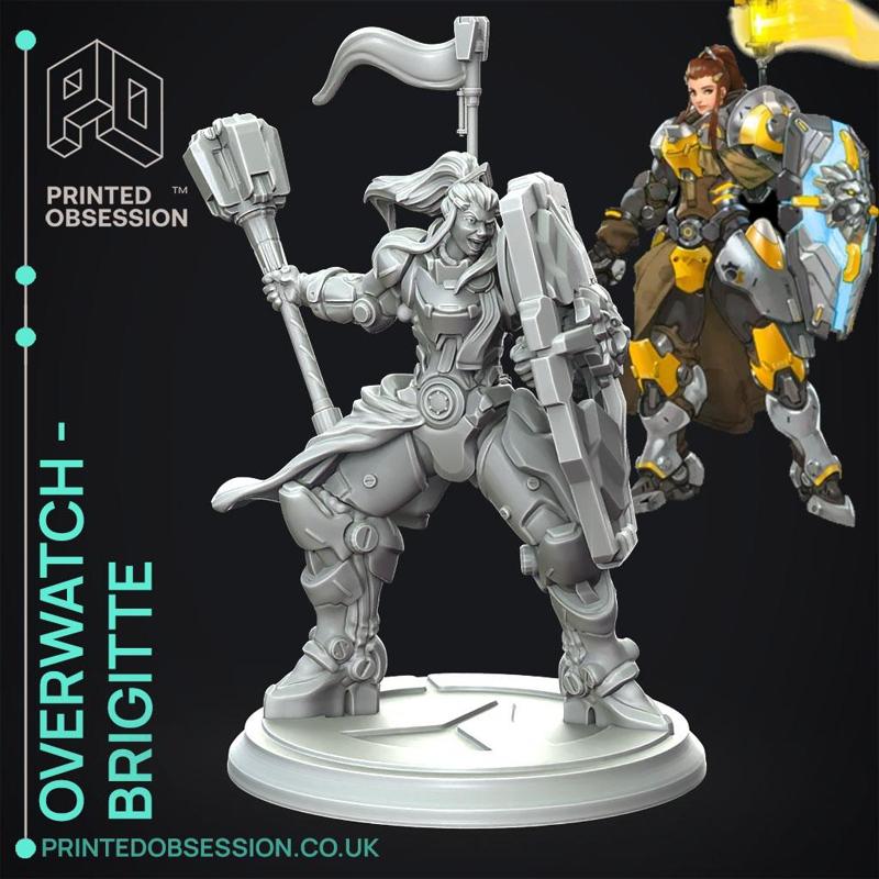Overwatch - Brigitte - 30 cm Model.