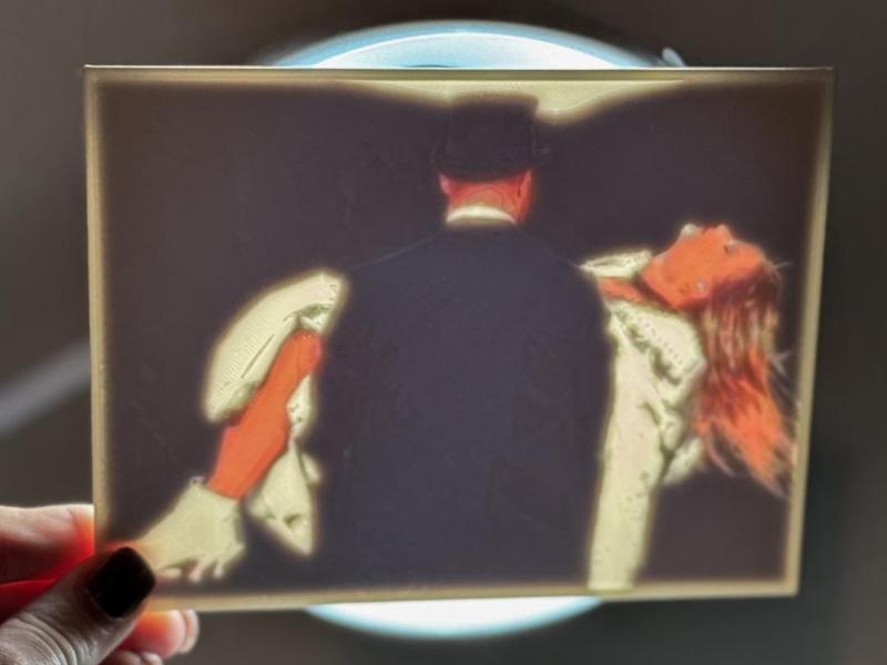 Taylor & Travis Eras Tour Lithophane Lightbox